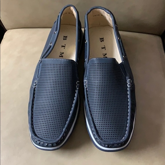Brand New Loafers. Navy blue. - Picture 1 of 5